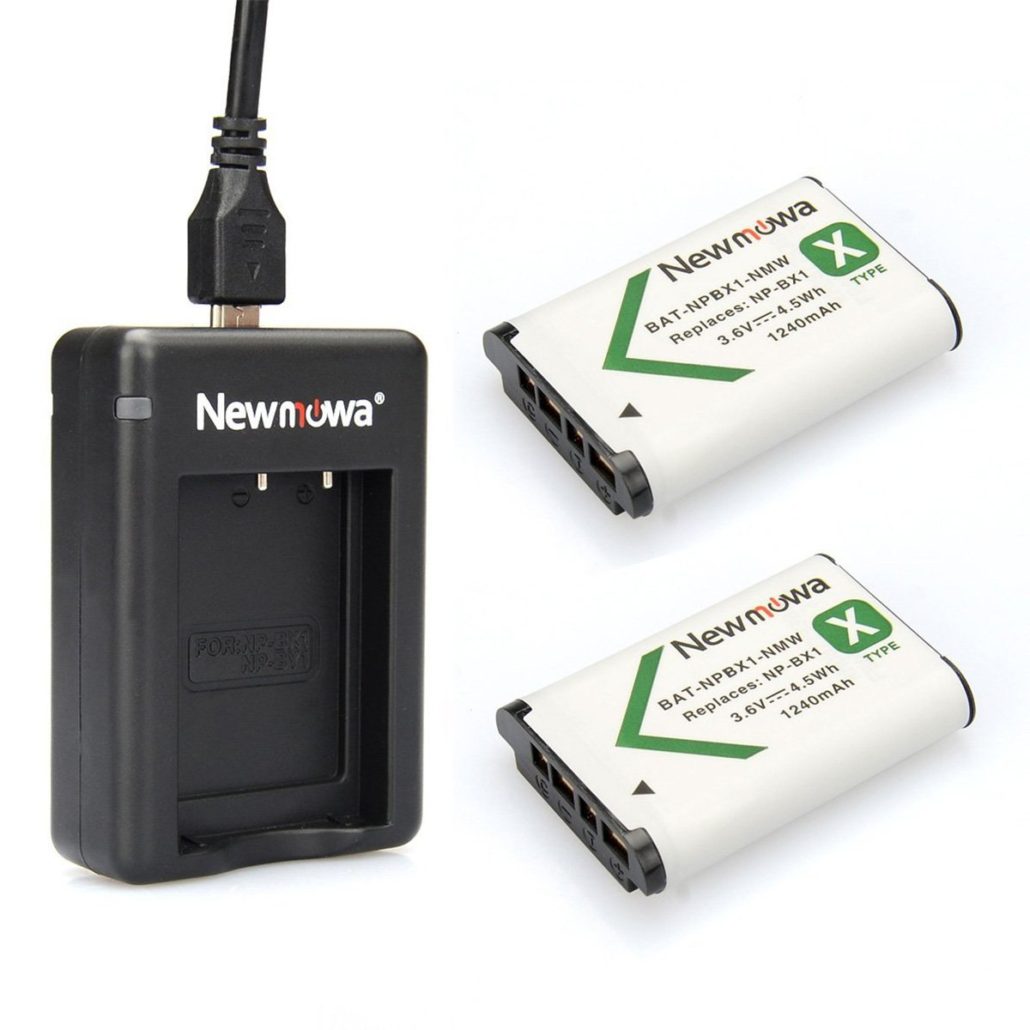 sony usb travel charger and np bx1 battery kit